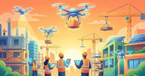 AIドローンで建設現場の人手不足を解消する12の活用事例と導入効果