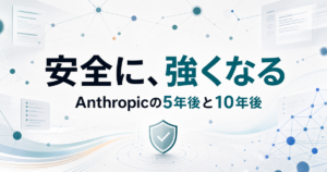 Anthropicの5年後と10年後を安全性とClaudeの進化から読む記事のアイキャッチ