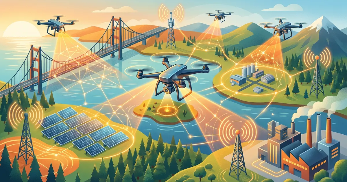 エッジAIドローンと5Gを活用したリアルタイム異常検知の仕組みと導入事例10選