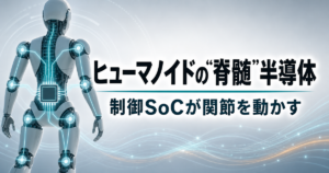 ヒューマノイド専用半導体はアクチュエータ制御SoCへ向かうのかのアイキャッチ画像