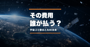 宇宙ゴミの除去は誰が払うのか AIが描く責任と費用の未来のアイキャッチ画像