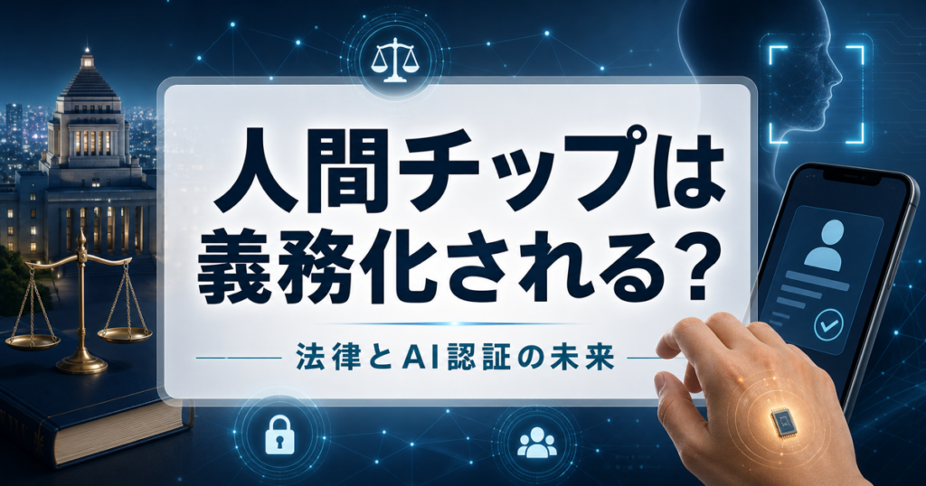 人間へのマイクロチップ埋め込みは日本で義務化されるのかのアイキャッチ画像
