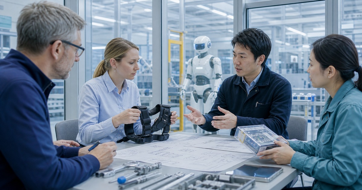 メーカーや導入企業がヒューマノイドの責任分界を検討する会議