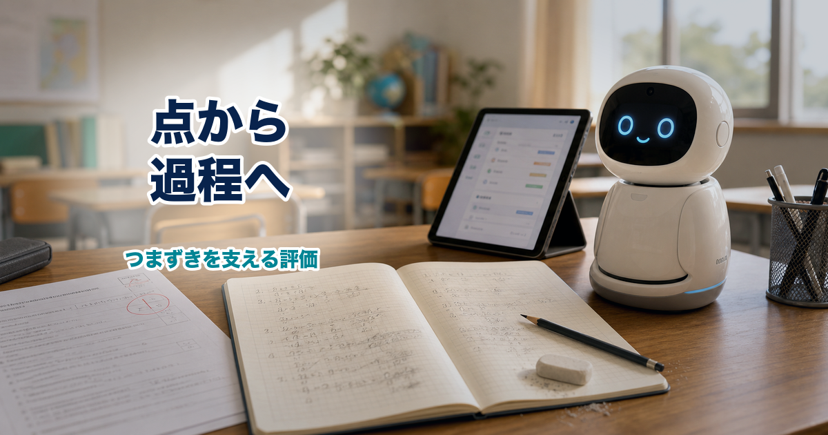 学習評価が点数から過程観察へ変わる未来の教室