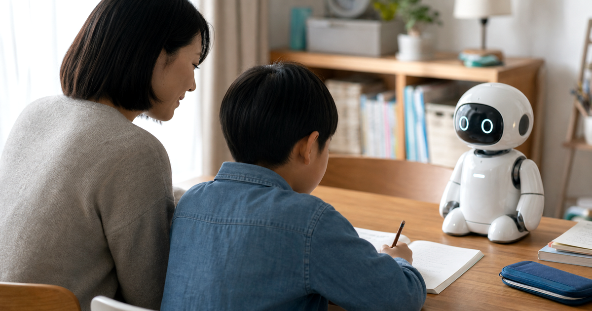 教育用ロボットと人間教師が役割を分ける学習支援の未来