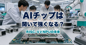 RISC-VとNPUを開発する日本の半導体研究チーム
