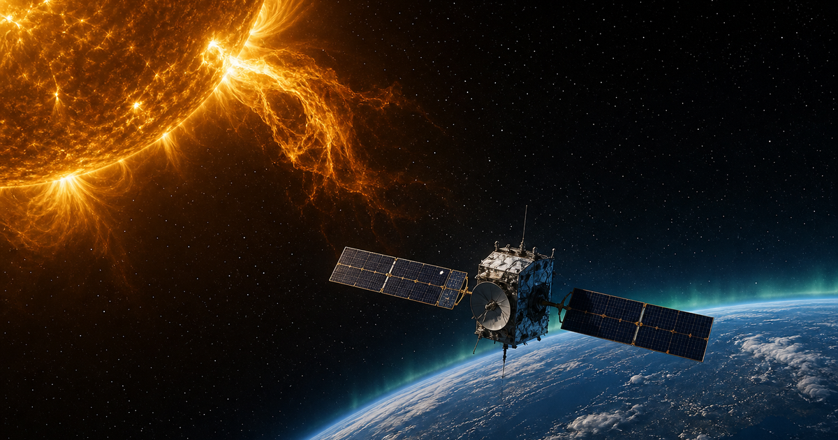 太陽活動と地球を周回する人工衛星